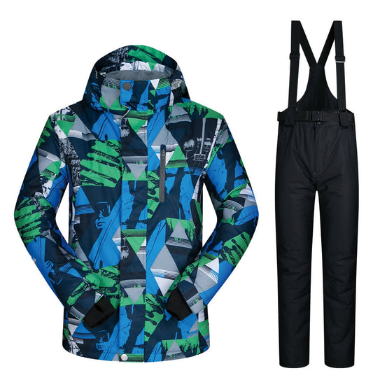 Men's Snow Ski Suit Outdoor High End Large-Size