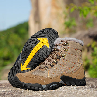Winter Snow Boots Men's and Women's Outdoor Climbing Cotton Shoes