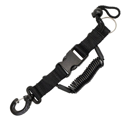 Scuba Diving Coil Camera Lanyard Clip & QB Buckles
