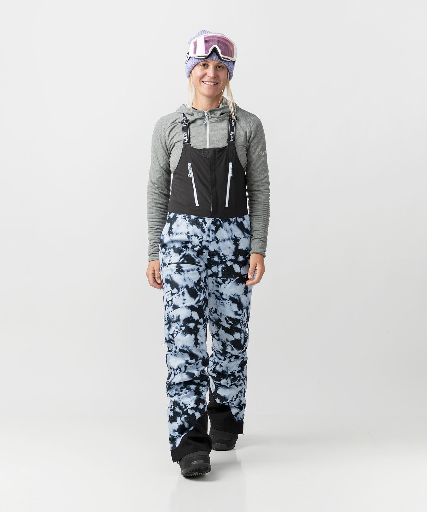 Scarlett Shell Bib Pant Suite