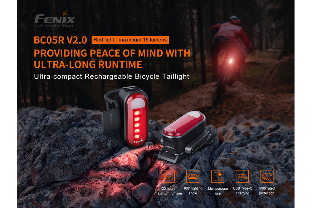 Rechargeable Bicycle Taillight