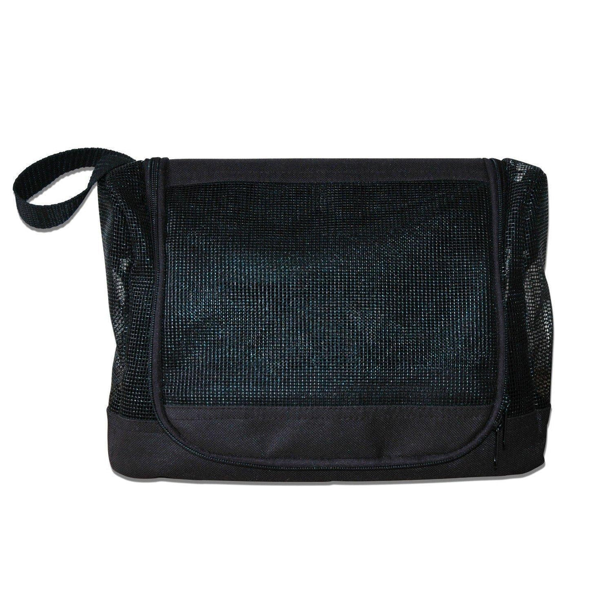 Portable Hanging Shower Caddy Organizer Bag Quick Dry Mesh Shower Caddy Tote Bag Pouch with Metal Hook for Bathroom College Dorm Camp Gym Camping Toiletry Bath (12”x3”x8”)