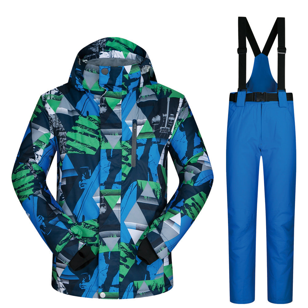Men's Snow Ski Suit Outdoor High End Large-Size