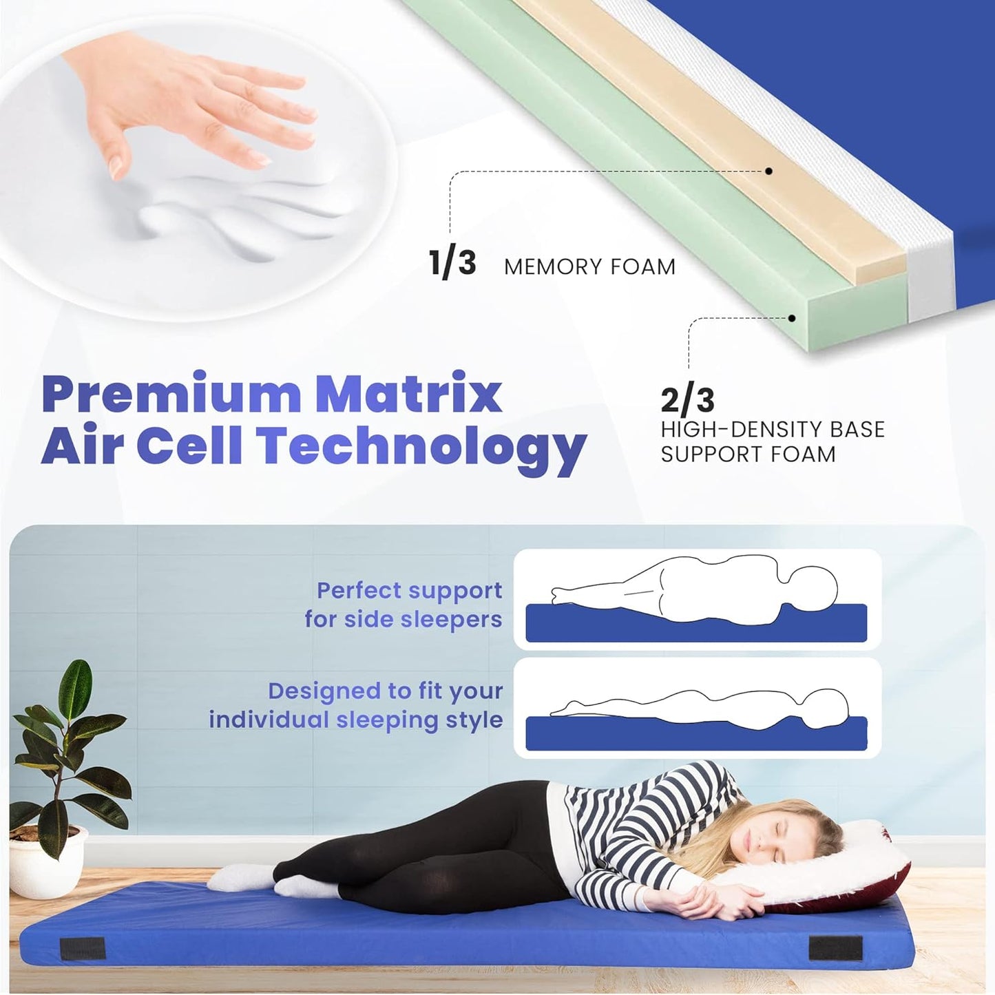 Memory Foam Camping Mattress