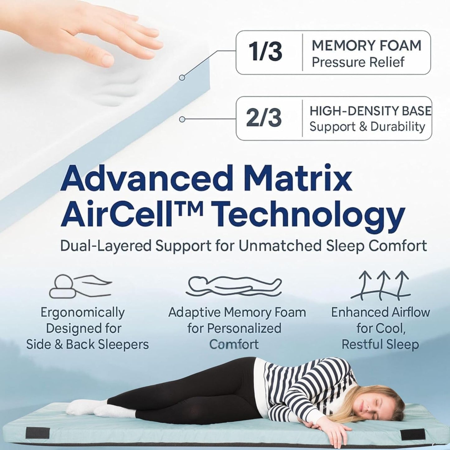 Memory Foam Camping Mattress