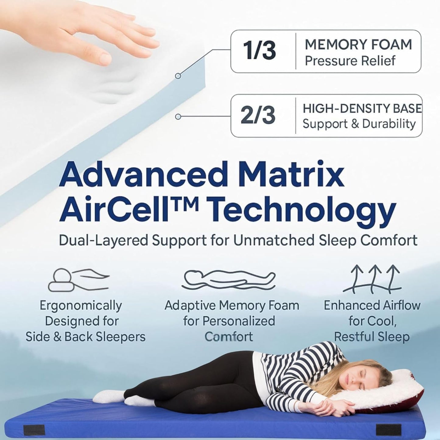 Memory Foam Camping Mattress