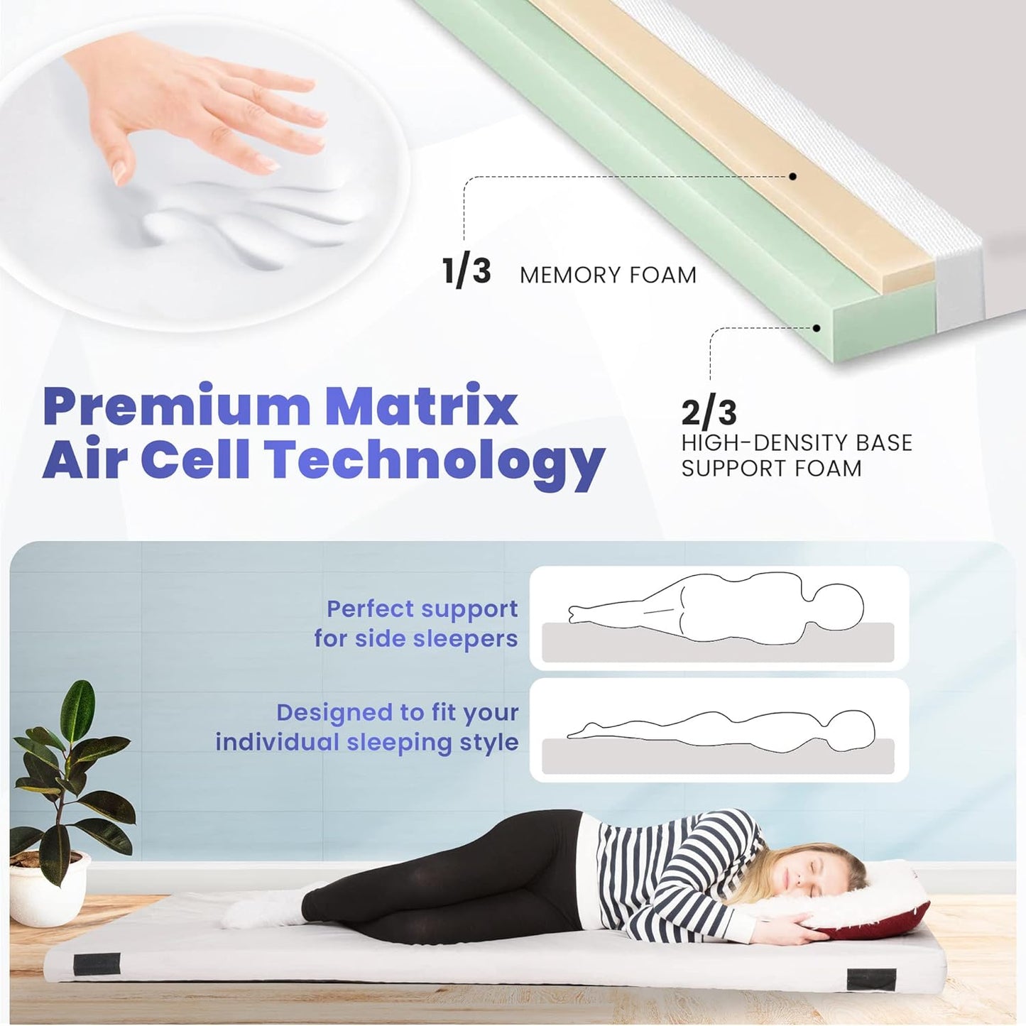 Memory Foam Camping Mattress
