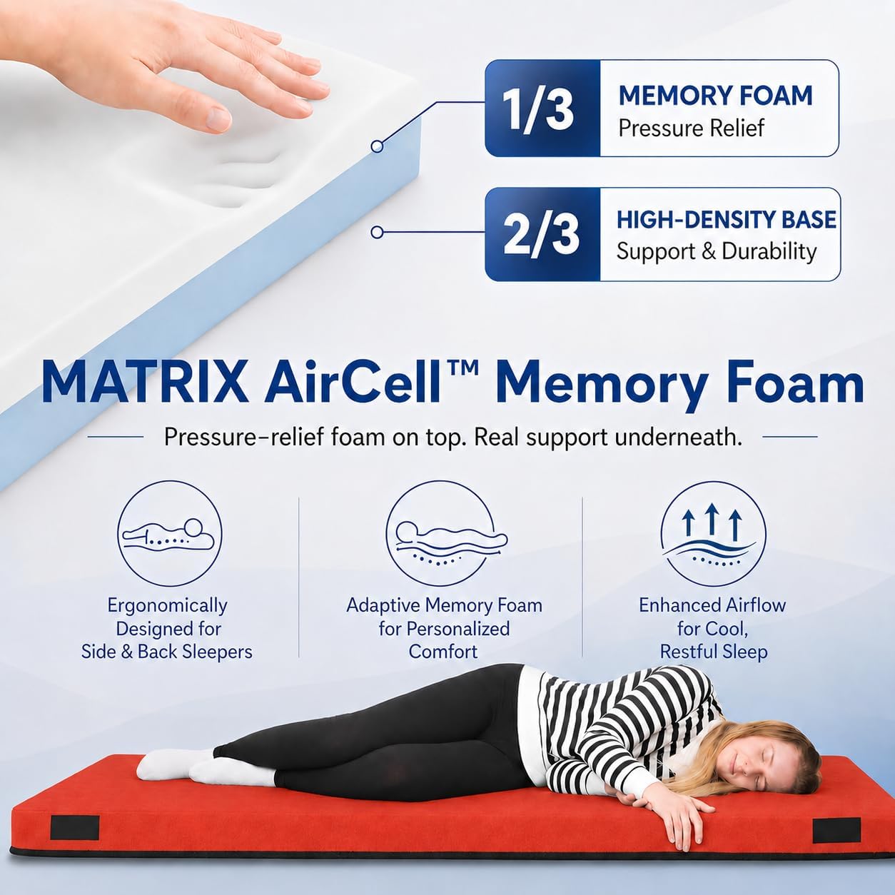 Memory Foam Camping Mattress