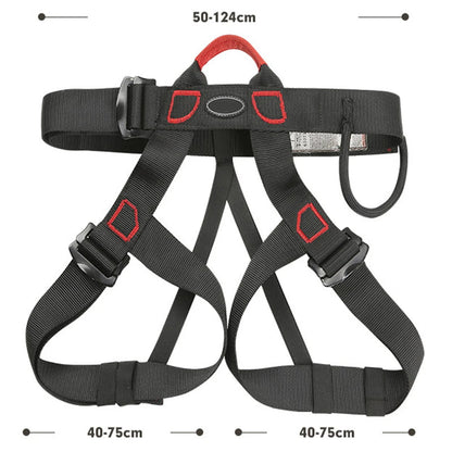 Rock Climbing Safety Harness Tree Climbing Half Body Harness for Women Men Children Ideal Gift for Rock Climbers
