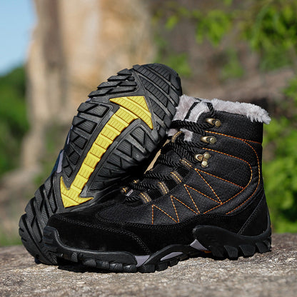 Winter Snow Boots Men's and Women's Outdoor Climbing Cotton Shoes