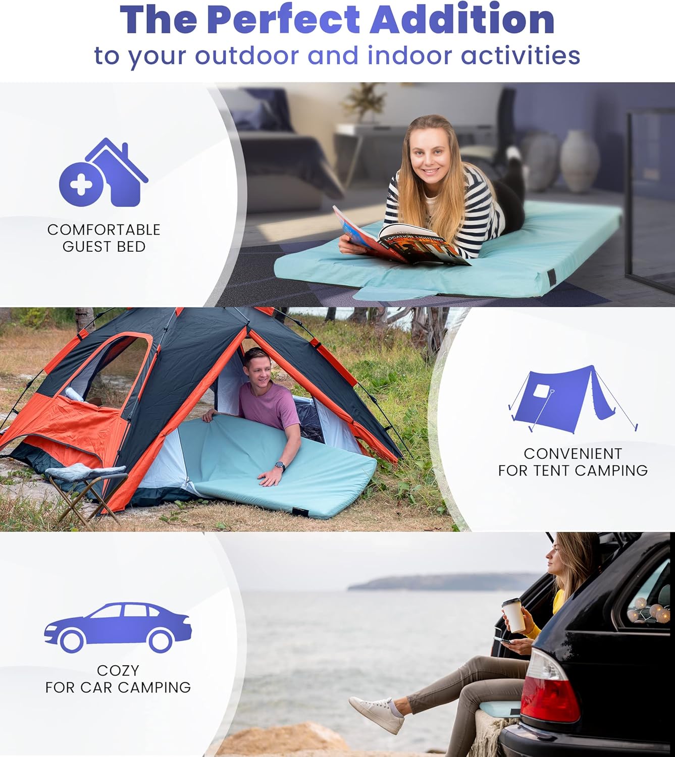 Memory Foam Camping Mattress