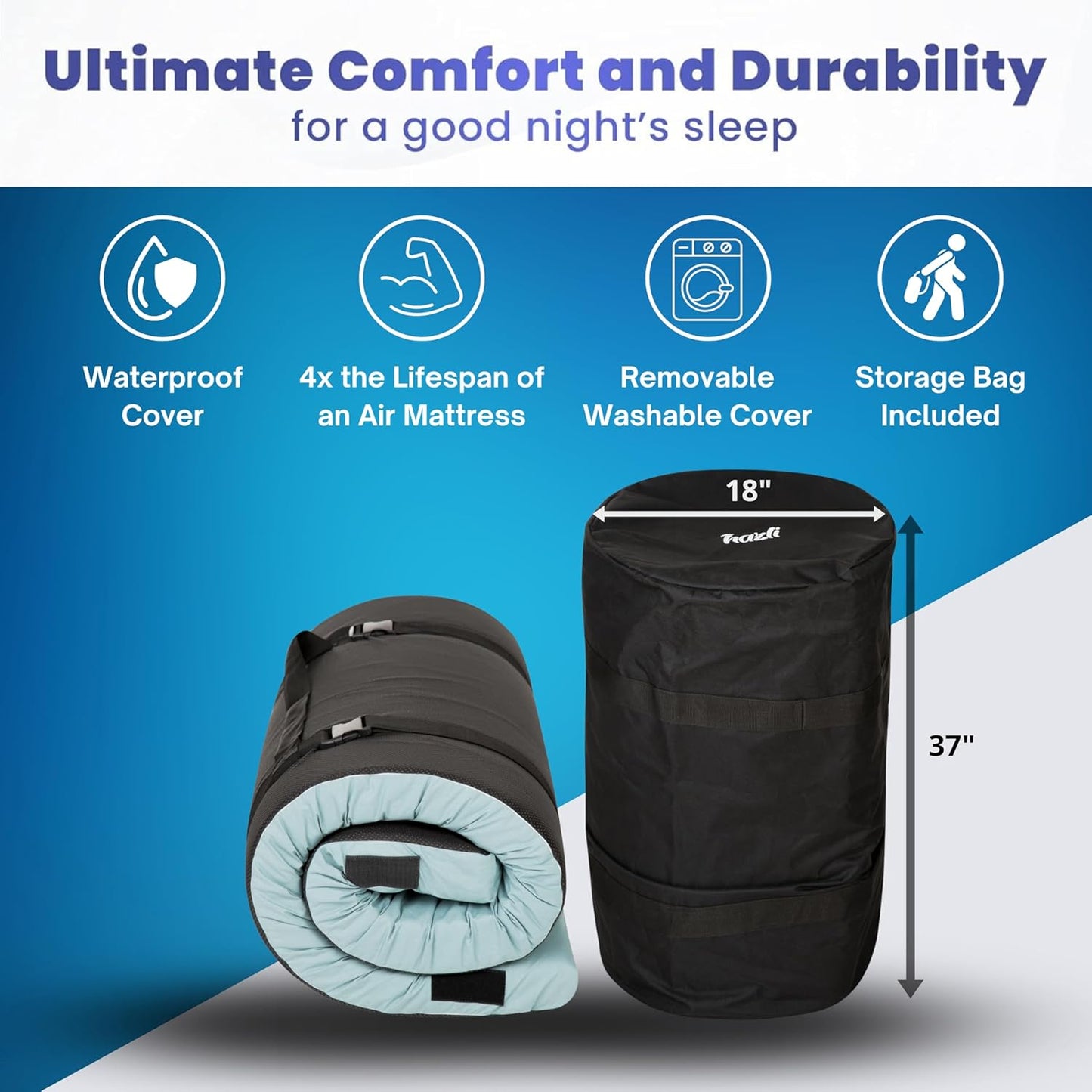 Memory Foam Camping Mattress