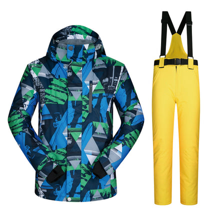 Men's Snow Ski Suit Outdoor High End Large-Size