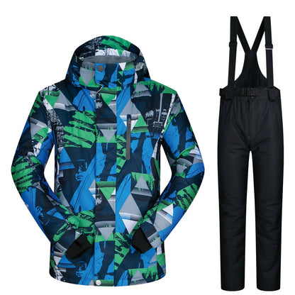 Men's Snow Ski Suit Outdoor High End Large-Size