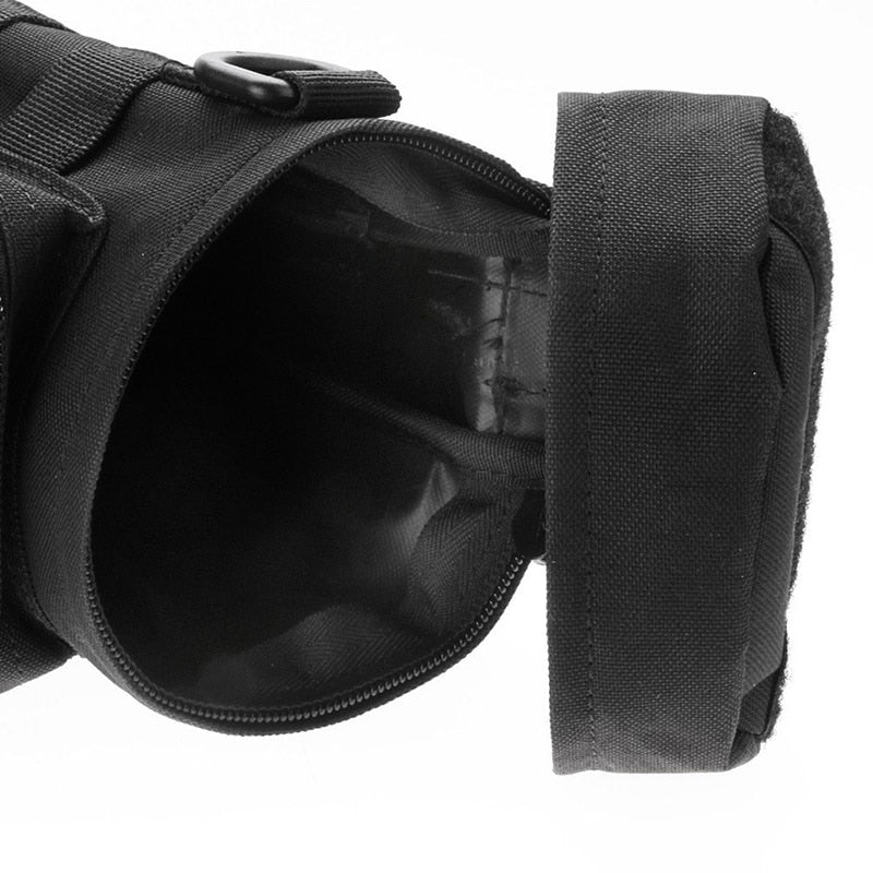 Outdoor Water Bottle Pouch Waist Bag Multifunction Pockets EDC Gear Camping Hiking Riding
