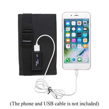 20W Solar Foldable Bag 8W 5V USB Outdoor Mobile Phone Portable Solar Charger Charging Board