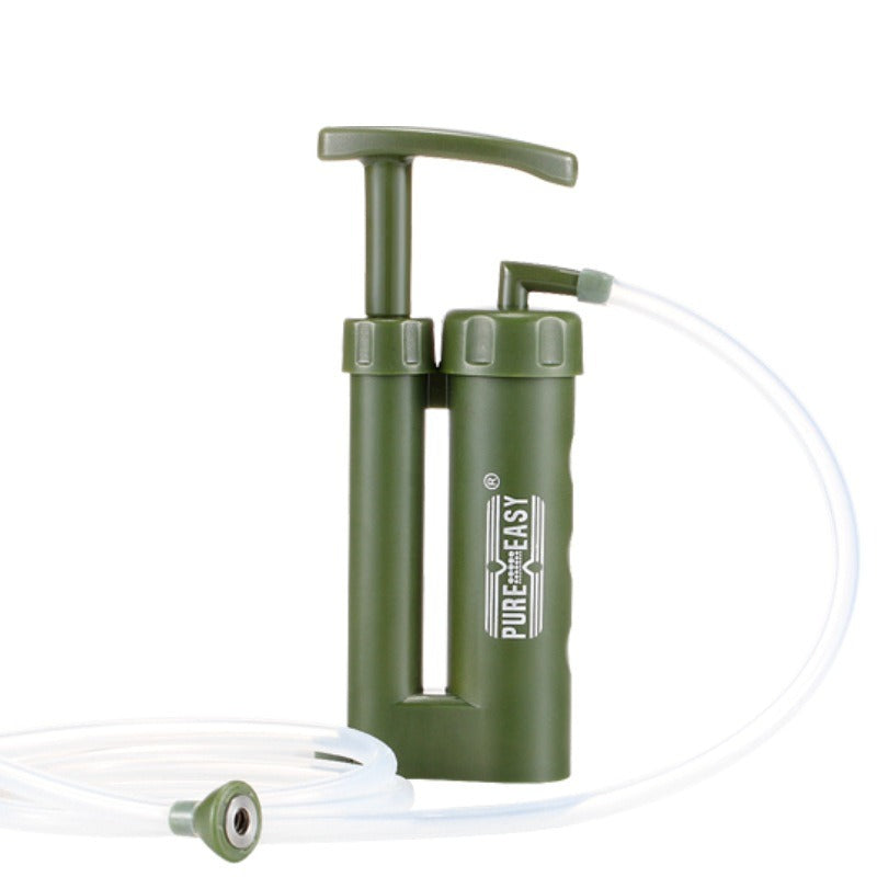 Outdoor water purifier, wilderness survival emergency rescue water filter