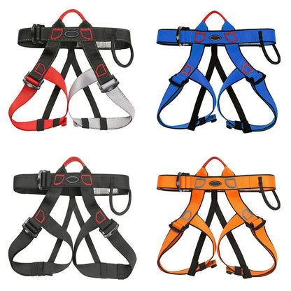Rock Climbing Safety Harness Tree Climbing Half Body Harness for Women Men Children Ideal Gift for Rock Climbers