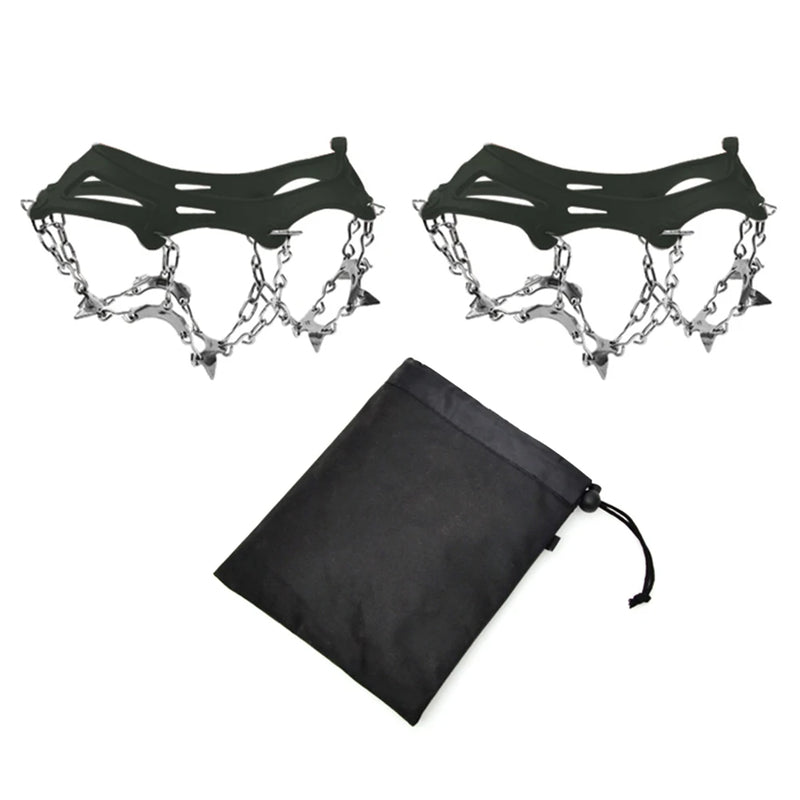 1 Pair Outdoor Climbing Non-Slip Ice Snow Grippers