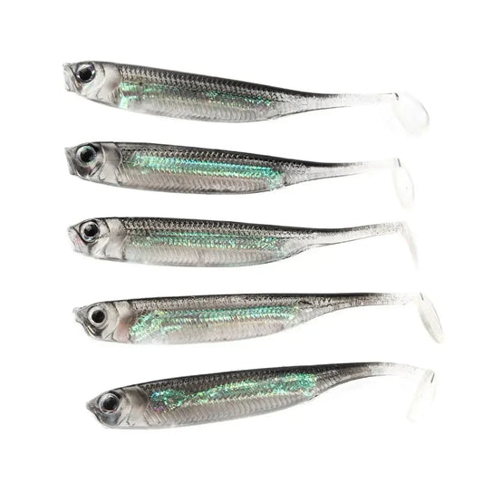 5Pcs/lot Fishing Soft Bait & Spinner Bait