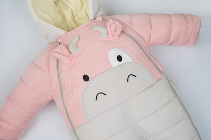 Baby Snowsuit Cute Calf Infant Suit