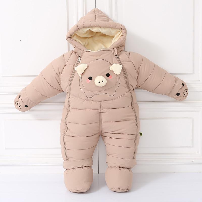 Baby Snowsuit Cute Calf Infant Suit