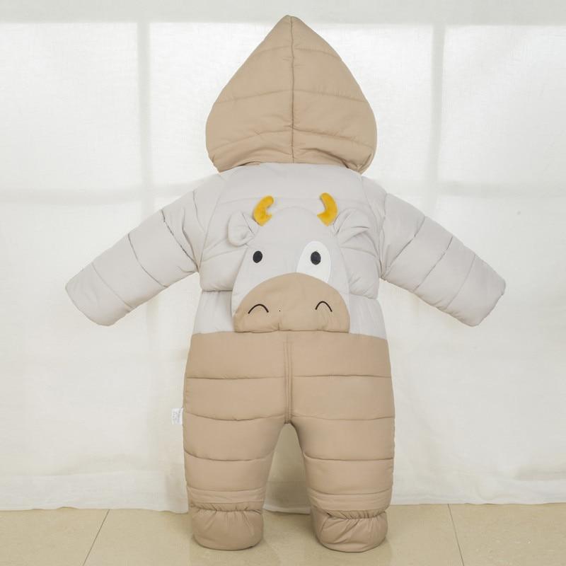 Baby Snowsuit Cute Calf Infant Suit
