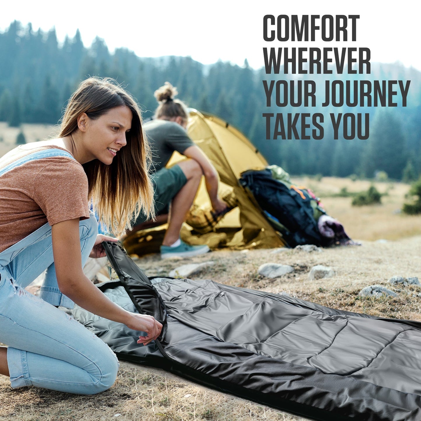 Sleeping Bag for Big and Tall Campers