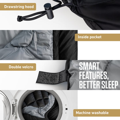 Sleeping Bag for Big and Tall Campers