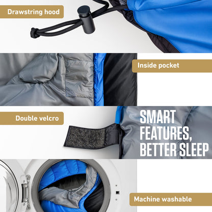 Sleeping Bag for Big and Tall Campers
