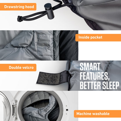 Sleeping Bag for Big and Tall Campers