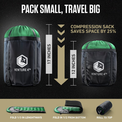 Sleeping Bag for Big and Tall Campers
