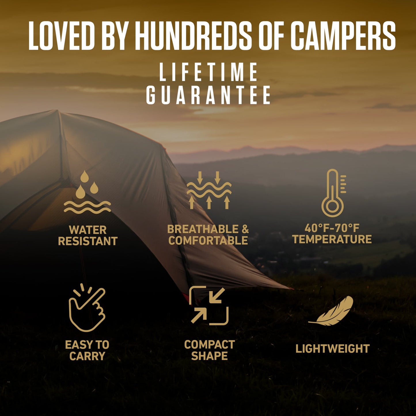 Sleeping Bag for Big and Tall Campers