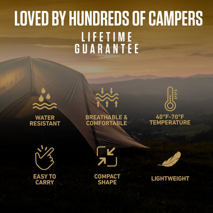 Sleeping Bag for Big and Tall Campers