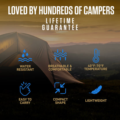 Sleeping Bag for Big and Tall Campers
