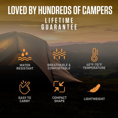 Sleeping Bag for Big and Tall Campers