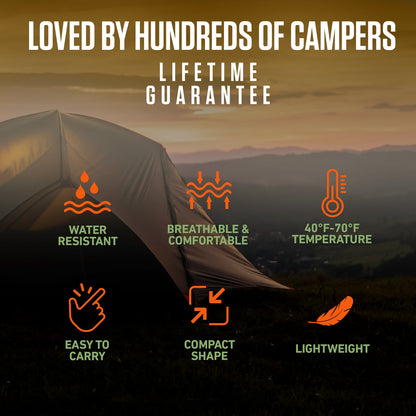Sleeping Bag for Big and Tall Campers