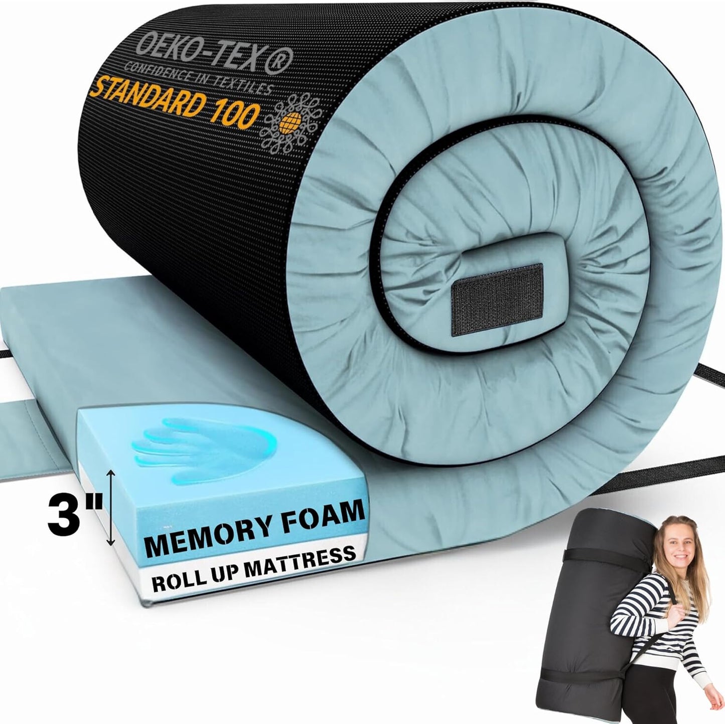 Memory Foam Camping Mattress