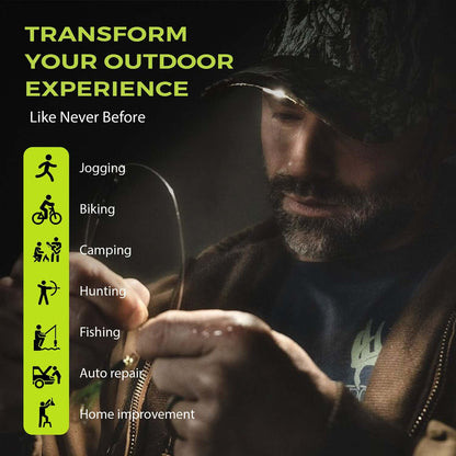 POWERCAP 3.0 Rechargeable LED Lighted Headlamp Hats