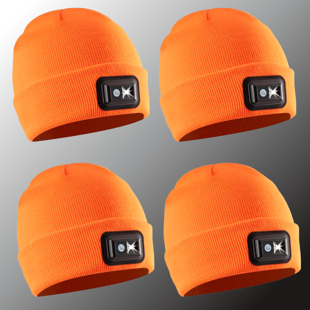 POWERCAP 2.5 Rechargeable LED Lighted Headlamp Beanies