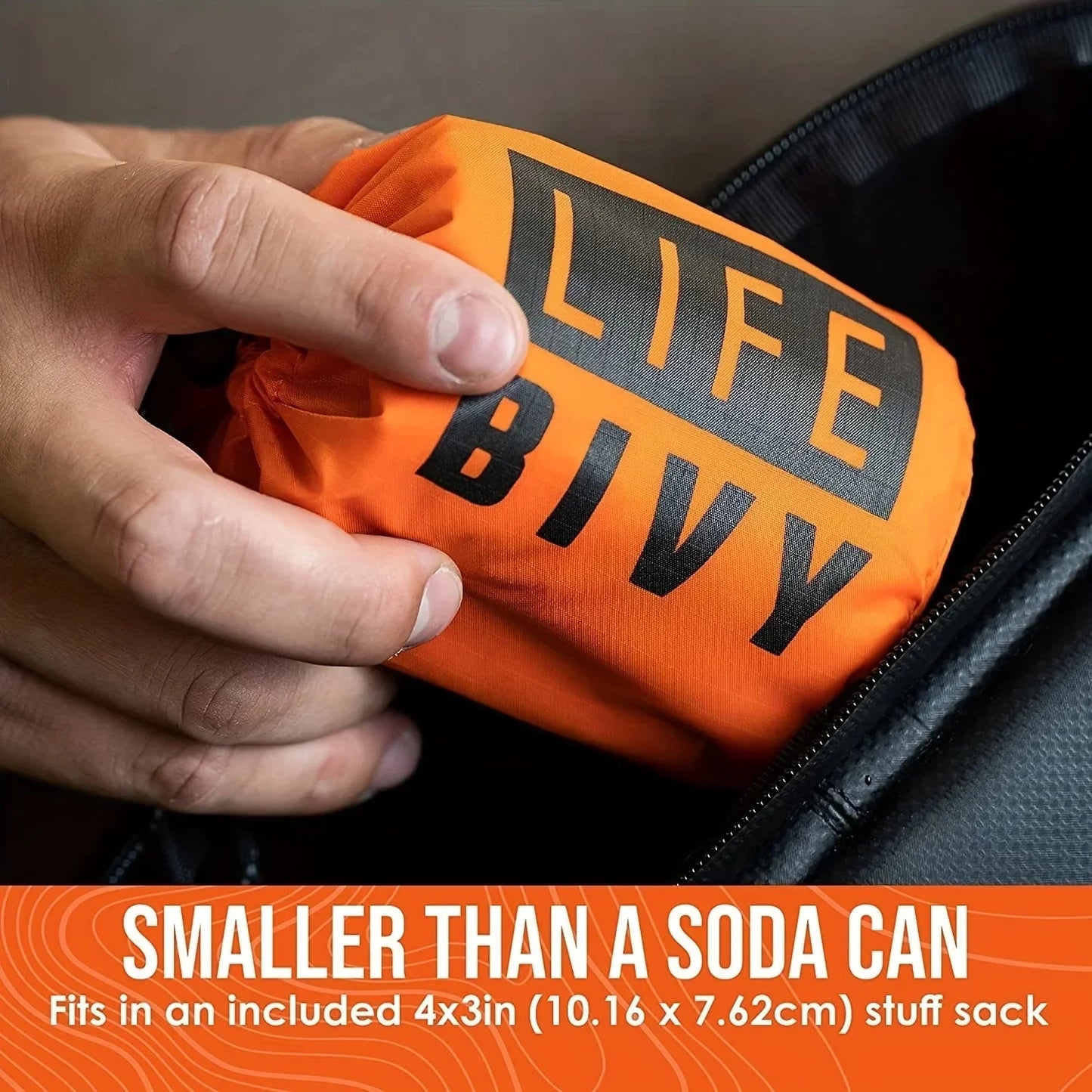 Emergency Survival Sleeping Bag – Portable Waterproof Thermal Bivy Sack for Camping & Rescue