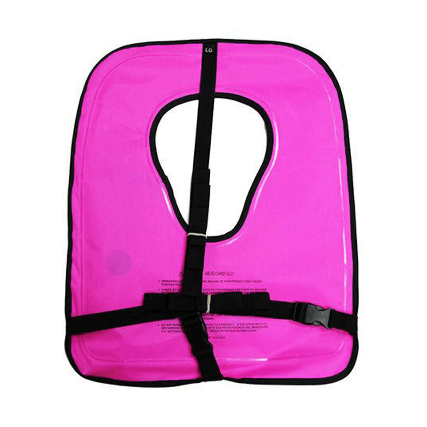 Adult Purple Snorkel Vest w/ Name Box, Size Large