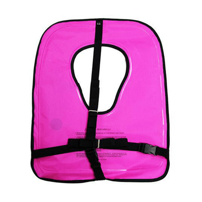 Adult Purple Snorkel Vest w/ Name Box, Size Large