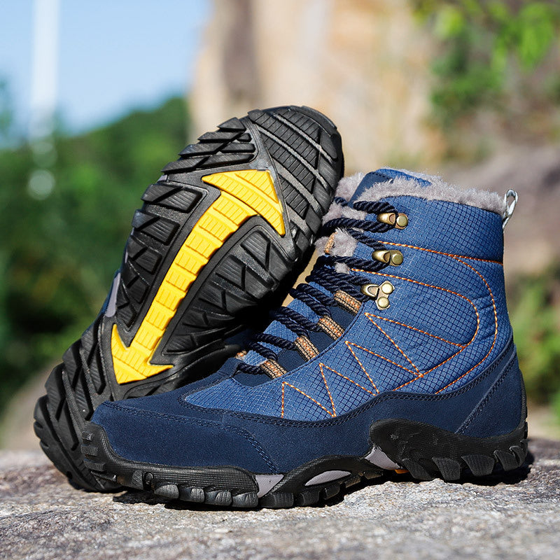Winter Snow Boots Men's and Women's Outdoor Climbing Cotton Shoes