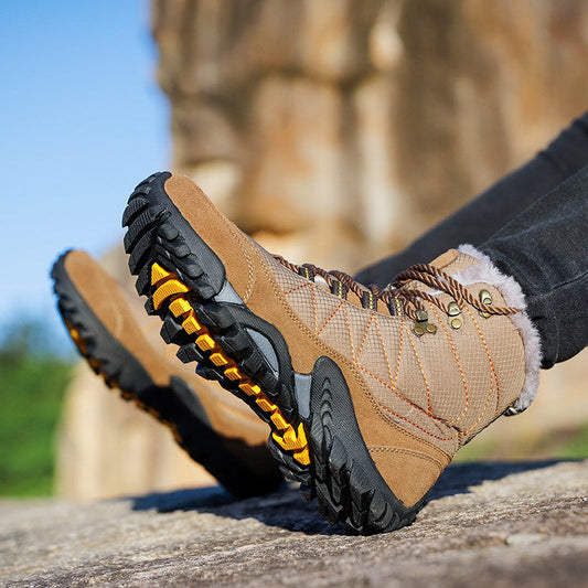 Winter Snow Boots Men's and Women's Outdoor Climbing Cotton Shoes