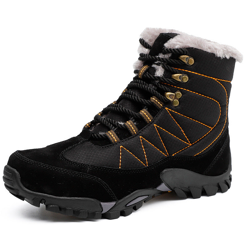 Winter Snow Boots Men's and Women's Outdoor Climbing Cotton Shoes