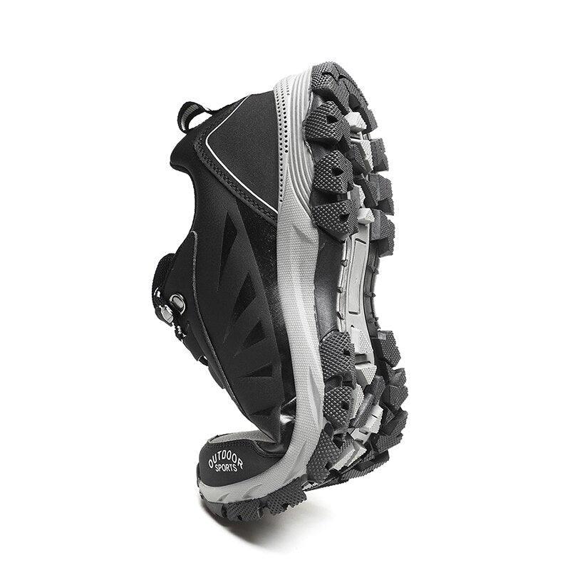 Men's Climbing Hiking Mountain Ankle High Waterproof and Lightweight