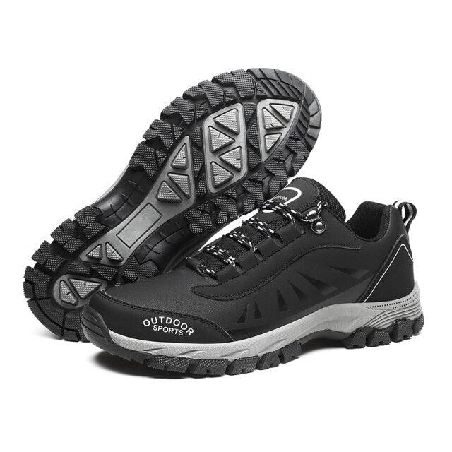 Men's Climbing Hiking Mountain Ankle High Waterproof and Lightweight