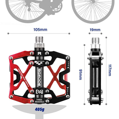 Mountain Bike 1 Pair Pedals Anti-Slip Pedal