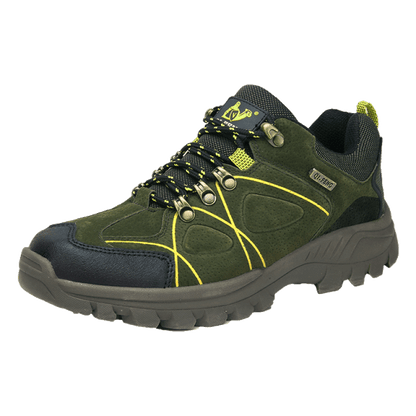 Mountain Hiking Climbing Shoes Leather Waterproof Lightweight Outdoor